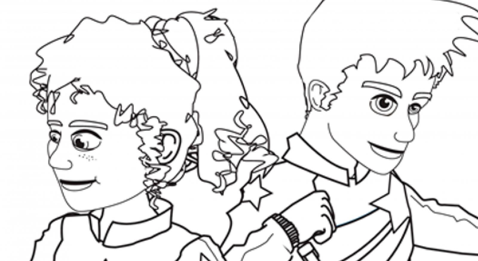 Image from Summer Stars colouring page