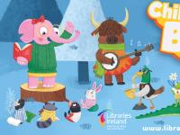 An illustration for Children's Book Festival 2013 shows a selection of animals reading books