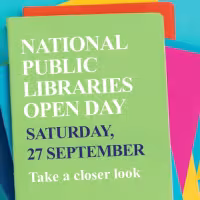 Poster for National Public Libraries Open Day