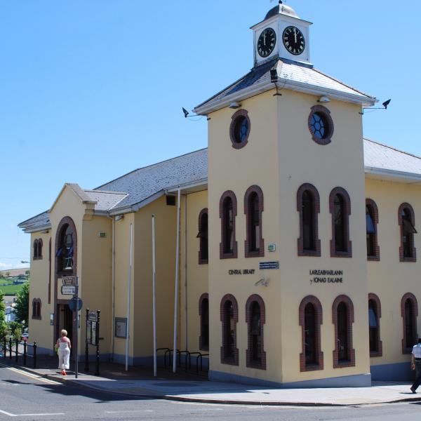 Exterior of Letterkenny Central Library