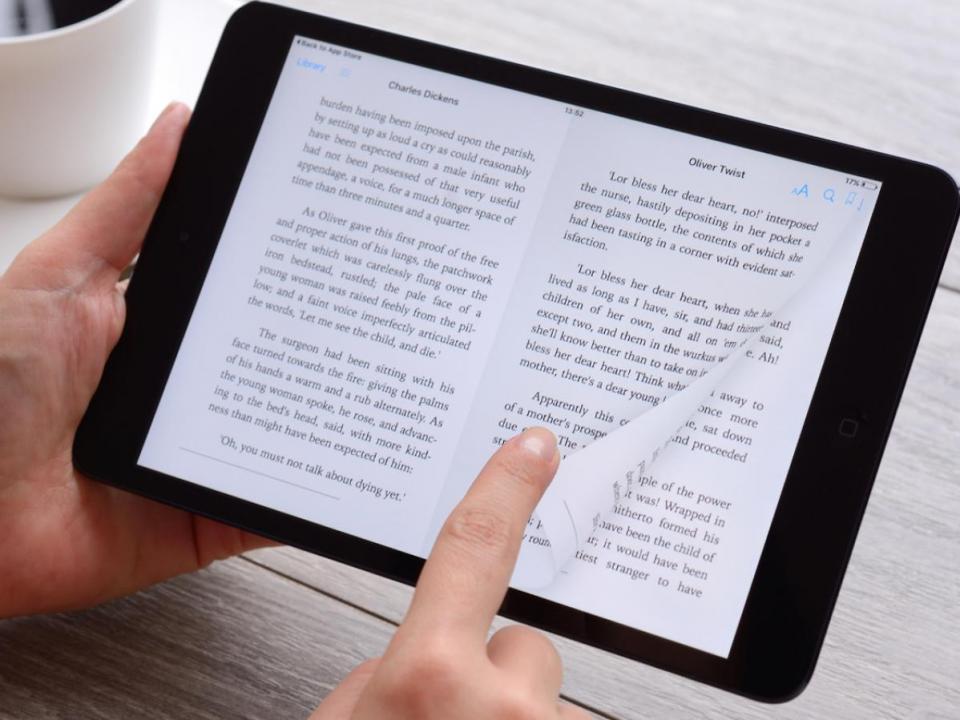 An image of an eReader