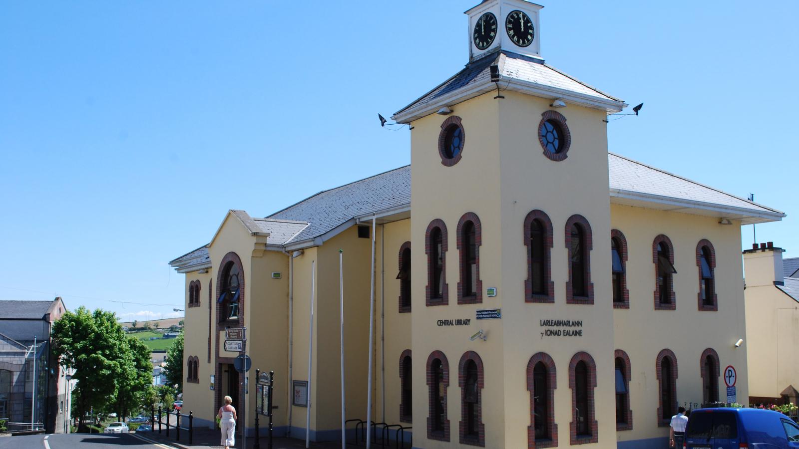 Exterior of Letterkenny Central Library