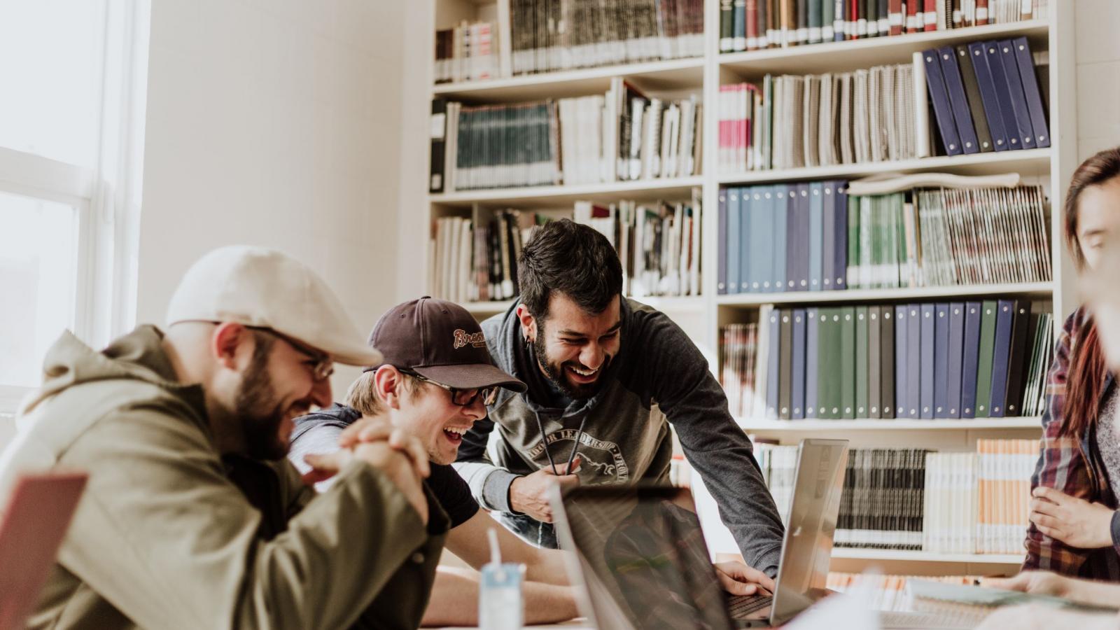 A team of people working together